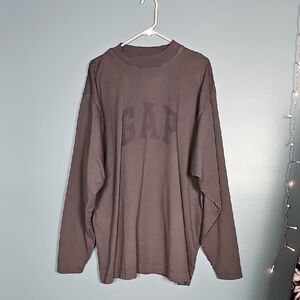 YZY GAP Men's  Long Sleeve Dove Tee
